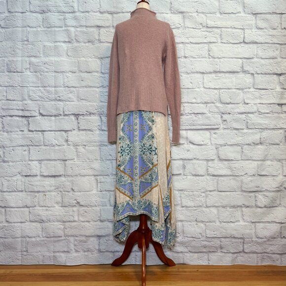 Free People Paisley Handkerchief Skirt - Picture 6 of 9